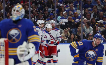 NHL: New York Rangers at Buffalo Sabres