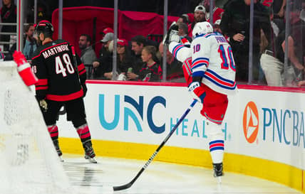 Rangers look to close out bewildered Hurricanes in Game 4