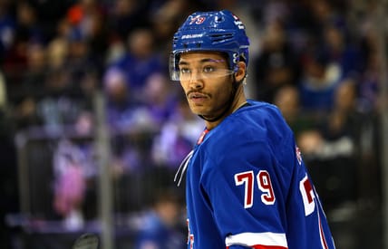 NHL: St. Louis Blues at New York Rangers