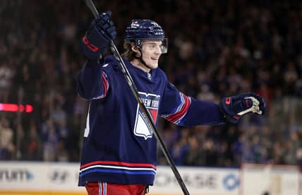 NHL: St. Louis Blues at New York Rangers