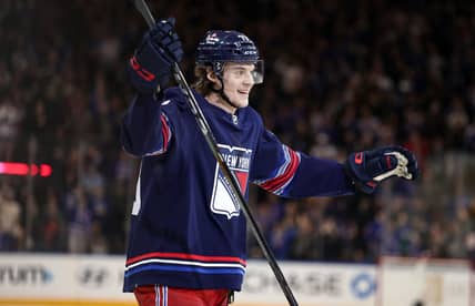 NHL: St. Louis Blues at New York Rangers