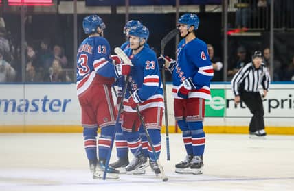 NHL: Vancouver Canucks at New York Rangers