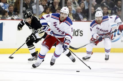 NHL: Stanley Cup Playoffs-New York Rangers at Pittsburgh Penguins