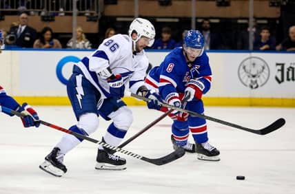 NHL: Tampa Bay Lightning at New York Rangers