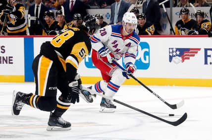 NHL: New York Rangers at Pittsburgh Penguins