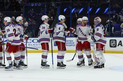 NHL: New York Rangers at Tampa Bay Lightning