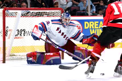 NHL: New York Rangers at New Jersey Devils