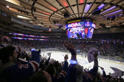 NHL: Stanley Cup Playoffs-New Jersey Devils at New York Rangers