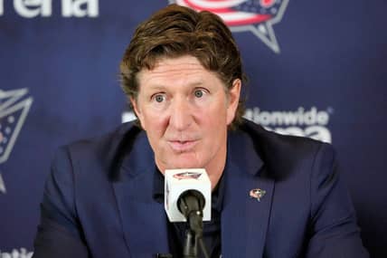 NHL: Columbus Blue Jackets announce Mike Babcock as Head Coach