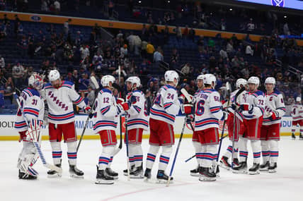 NHL: New York Rangers at Buffalo Sabres
