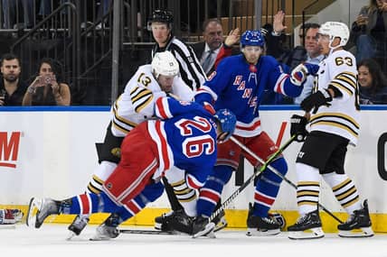 NHL: Preseason-Boston Bruins at New York Rangers