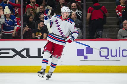 NHL: New York Rangers at Chicago Blackhawks