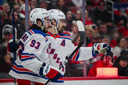NHL: New York Rangers at Detroit Red Wings