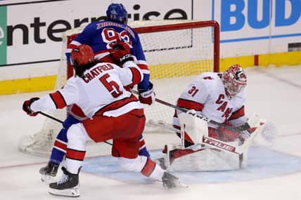 Rangers return home with chance to end Hurricanes in Game 5