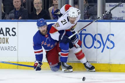 Rangers shut out, lose 3-0 to Panthers in series opener