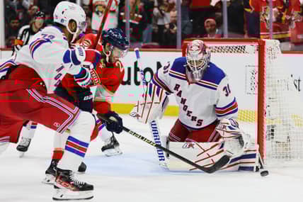 NHL: Stanley Cup Playoffs-New York Rangers at Florida Panthers