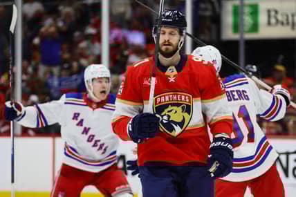 NHL: Stanley Cup Playoffs-New York Rangers at Florida Panthers