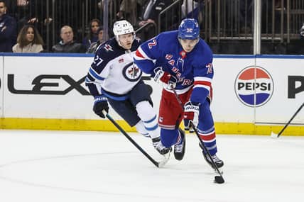 NHL: Winnipeg Jets at New York Rangers