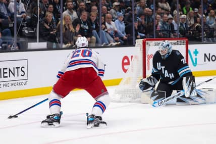 NHL: New York Rangers at Utah