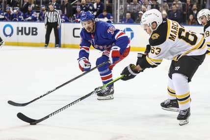 NHL: Boston Bruins at New York Rangers