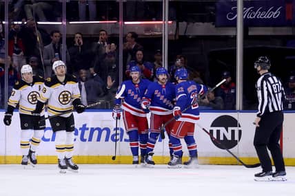 NHL: Boston Bruins at New York Rangers