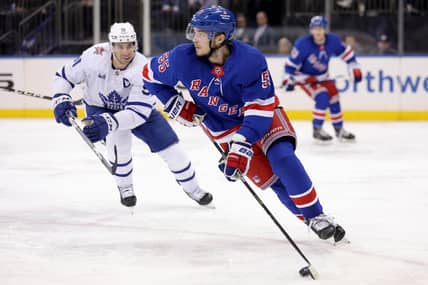 NHL: Toronto Maple Leafs at New York Rangers