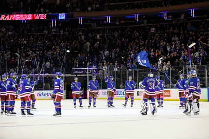 NHL: Vegas Golden Knights at New York Rangers