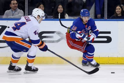 NHL: New York Islanders at New York Rangers