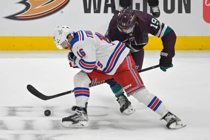 NHL: New York Rangers at Anaheim Ducks