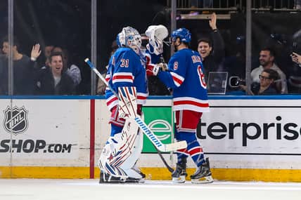 NHL: Vancouver Canucks at New York Rangers