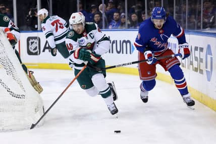 NHL: Minnesota Wild at New York Rangers