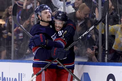 NHL: New Jersey Devils at New York Rangers