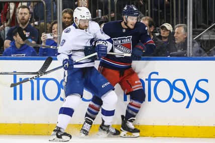 NHL: Tampa Bay Lightning at New York Rangers