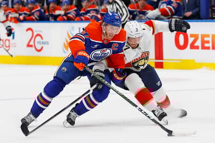 NHL: Florida Panthers at Edmonton Oilers