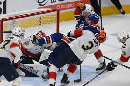 NHL: Stanley Cup Final-Florida Panthers at Edmonton Oilers