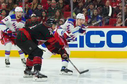 NHL: New York Rangers at Carolina Hurricanes