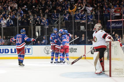 NHL: Ottawa Senators at New York Rangers