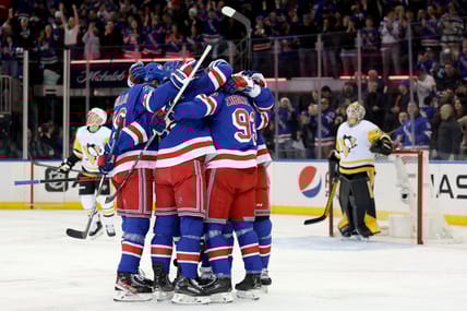 NHL: Pittsburgh Penguins at New York Rangers