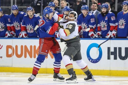 NHL: Vegas Golden Knights at New York Rangers