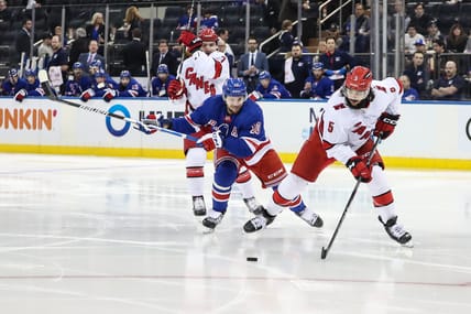 NHL: Carolina Hurricanes at New York Rangers