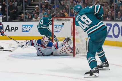 NHL: New York Rangers at San Jose Sharks
