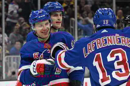 NHL: New York Rangers at Boston Bruins