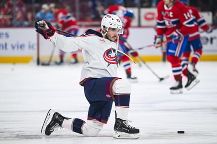 NHL: Columbus Blue Jackets at Montreal Canadiens