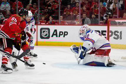 NHL: New York Rangers at Chicago Blackhawks