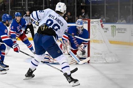 NHL: Toronto Maple Leafs at New York Rangers