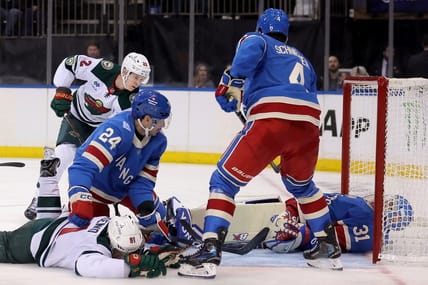NHL: Minnesota Wild at New York Rangers