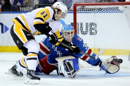 NHL: Pittsburgh Penguins at New York Rangers