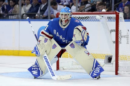 NHL: Pittsburgh Penguins at New York Rangers