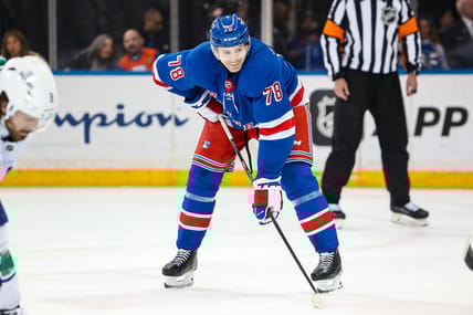 NHL: Vancouver Canucks at New York Rangers