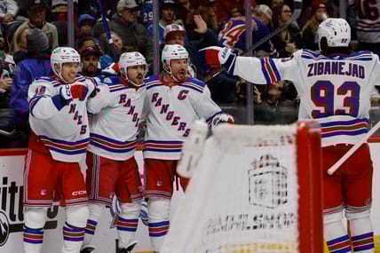 NHL: New York Rangers at Colorado Avalanche